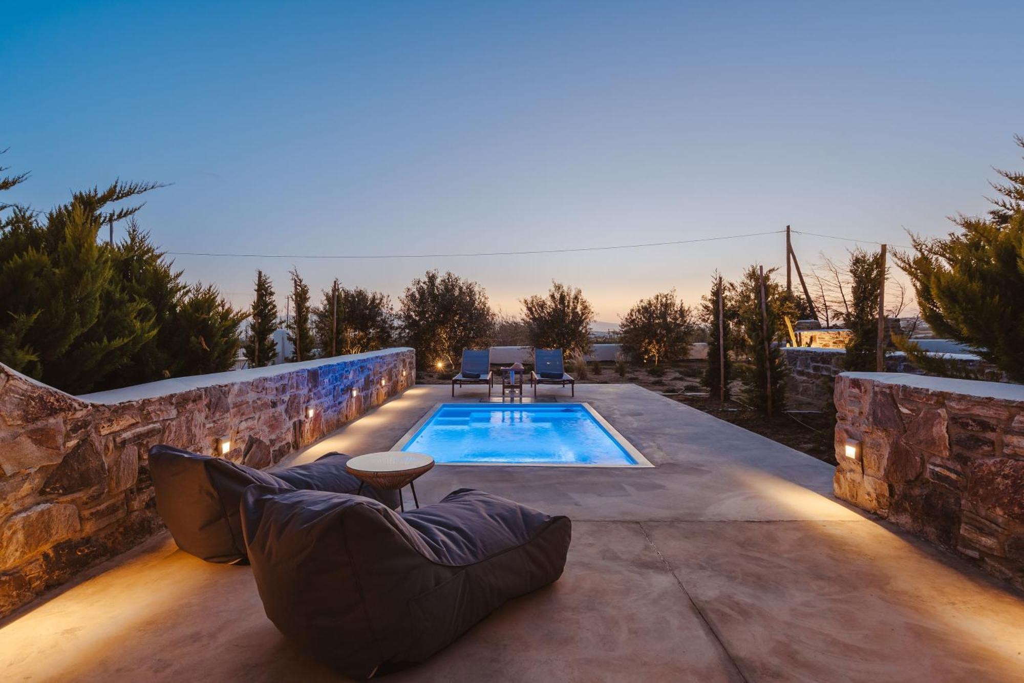 Santo Concept Luxury Villas Agia Anna  Exterior foto