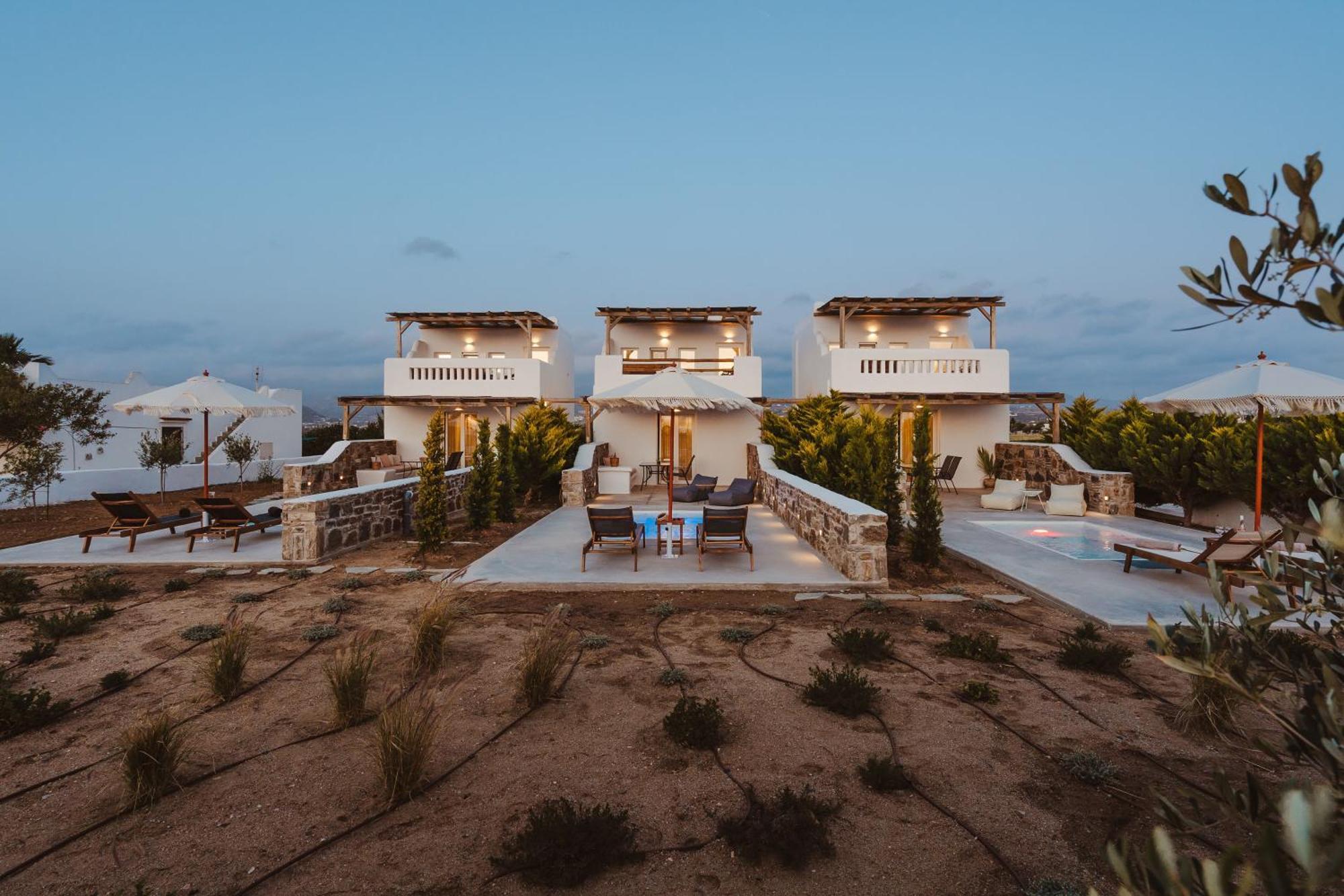 Santo Concept Luxury Villas Agia Anna  Exterior foto